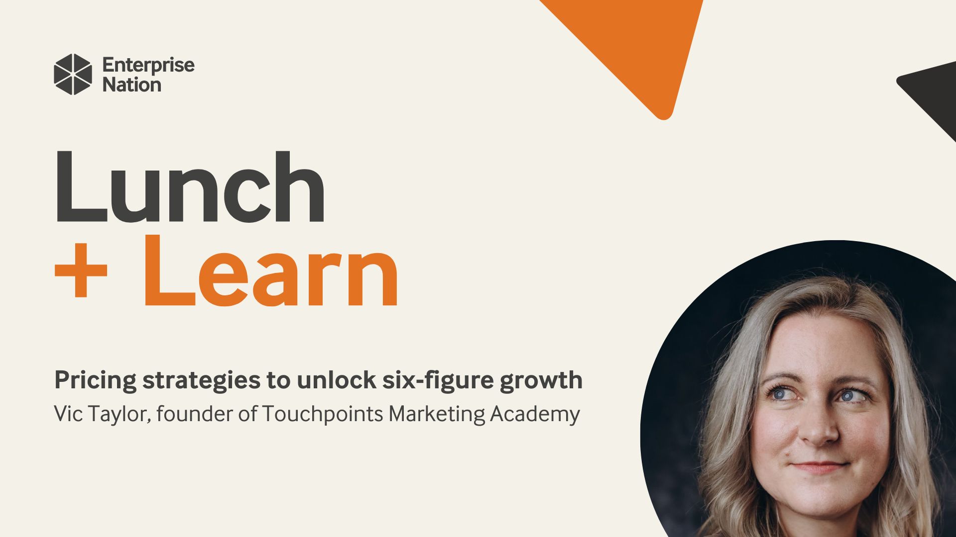 Pricing strategies to unlock six-figure growth | Lunch and Learn