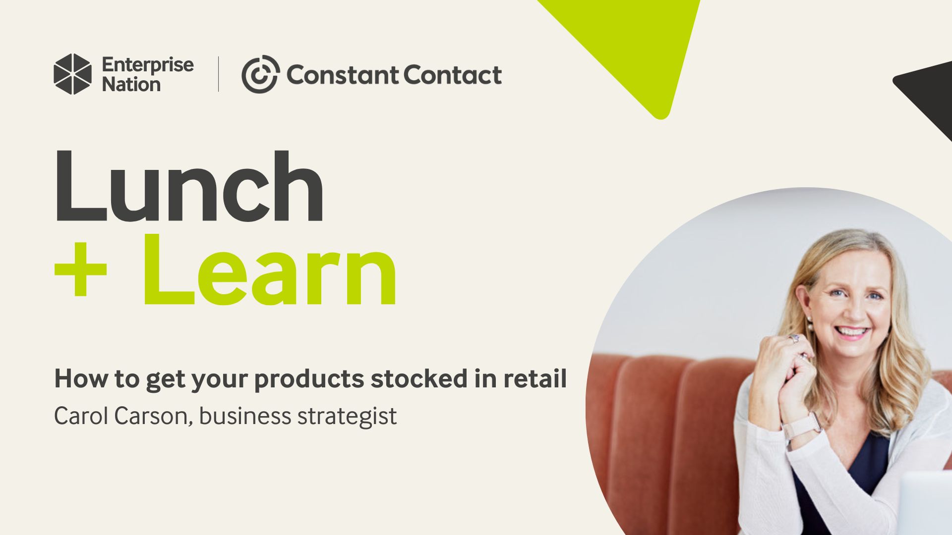 Lunch and Learn: How to get your products stocked in retail