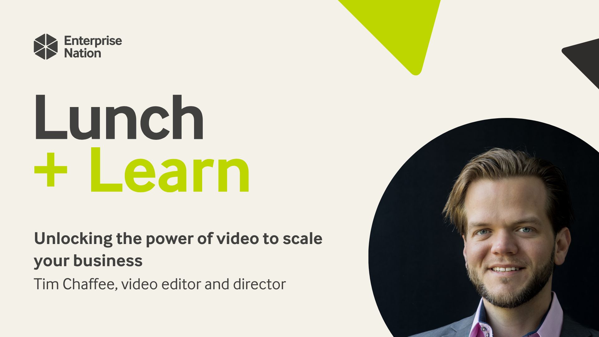 Lunch and Learn: Unlocking the power of video to scale your business