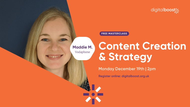 Free content creation & strategy masterclass