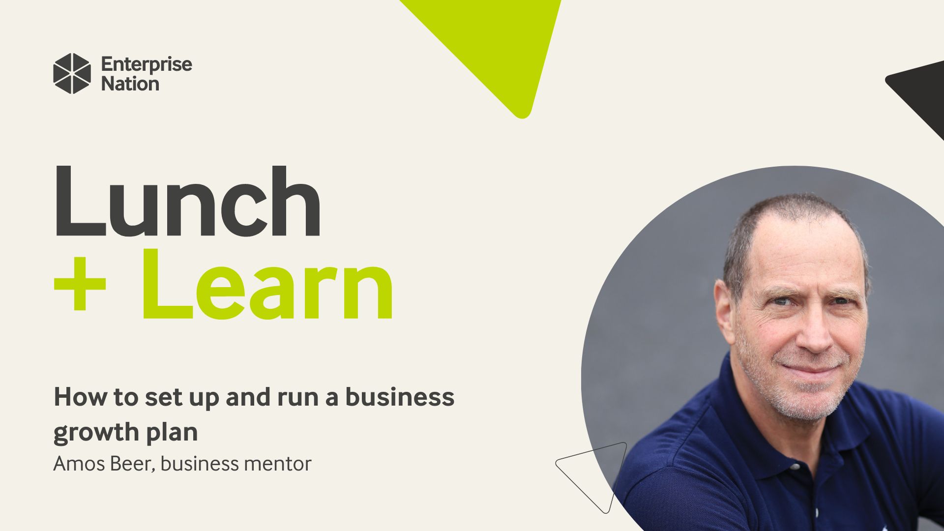 Lunch and Learn: How to set up and run a business growth plan