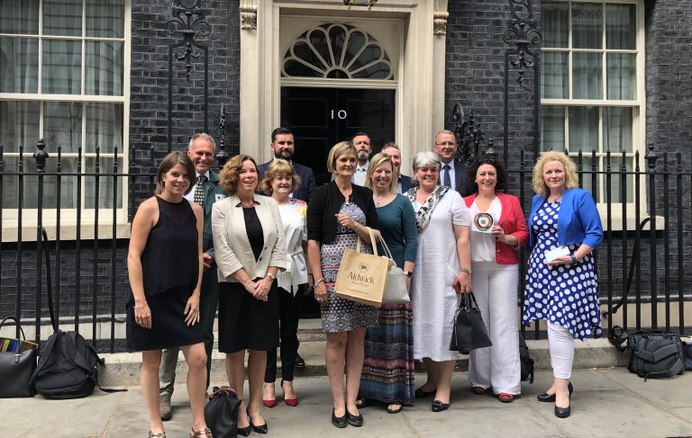 What's on the minds of rural small business owners? We took some to 10 Downing Street to find out