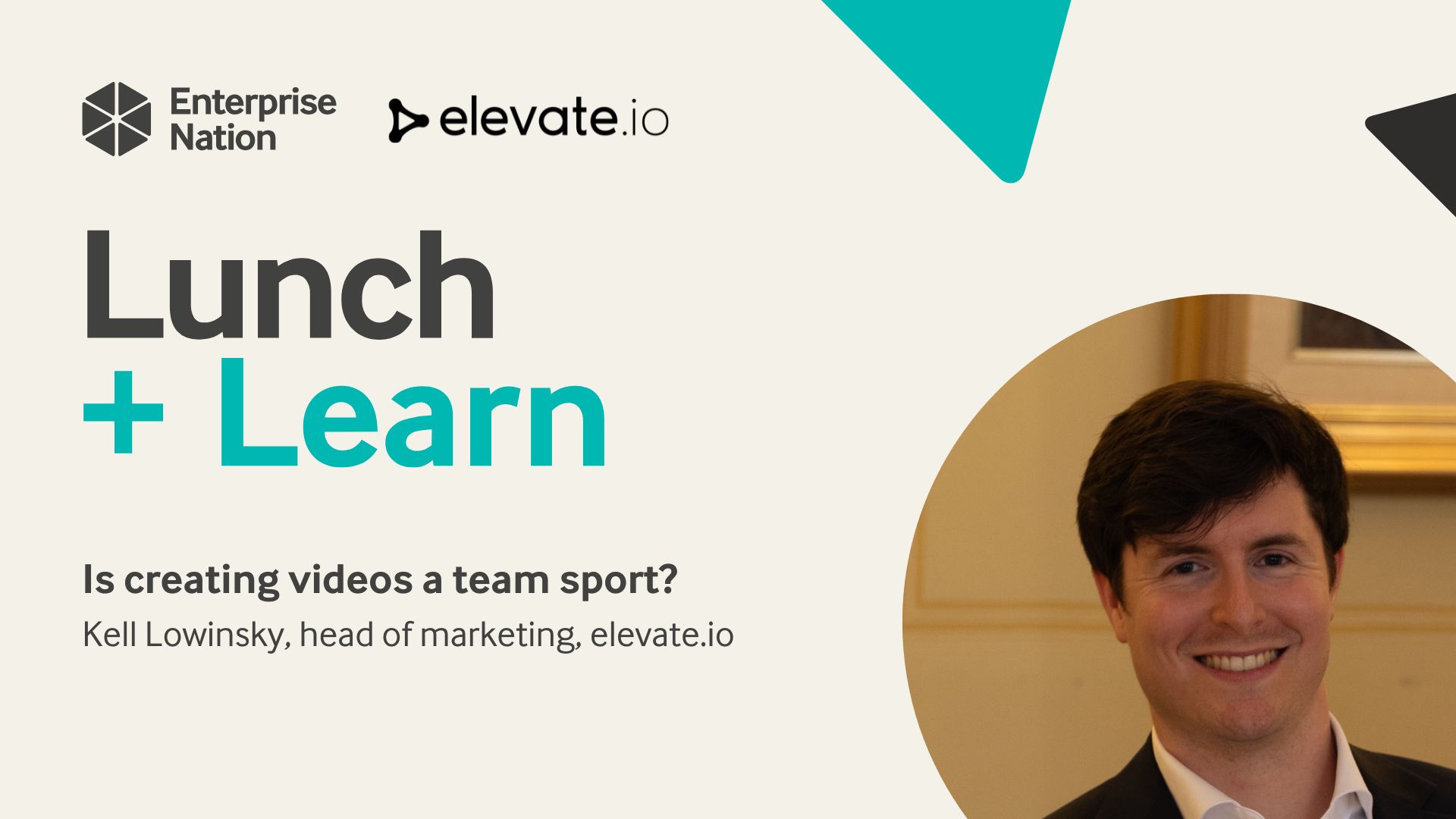Is creating videos a team sport? | Lunch and Learn