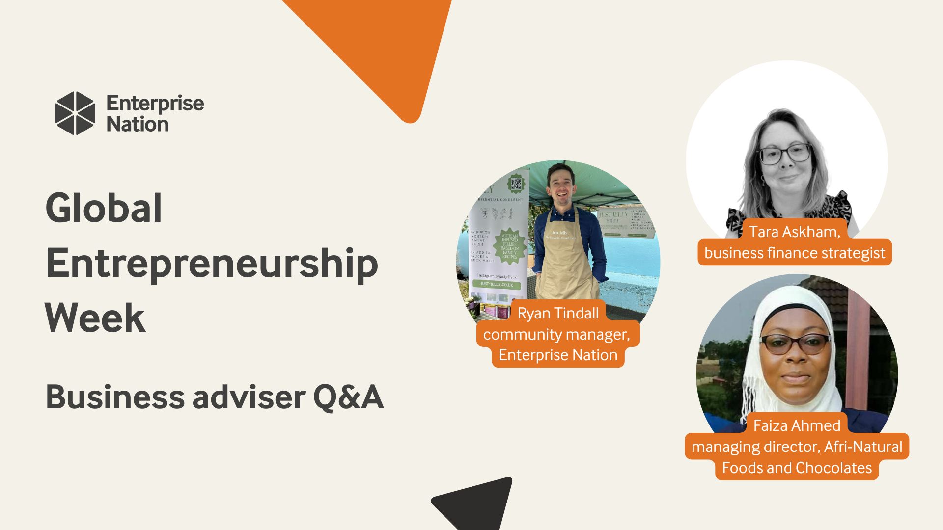 Global Entrepreneurship Week: Business adviser Q&A