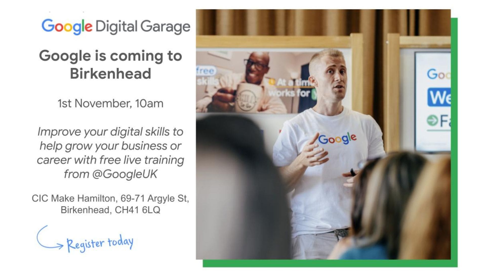 Google Digital Garage: Birkenhead