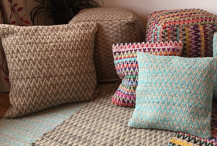 Second Nature Fair Trade rugs and cushions