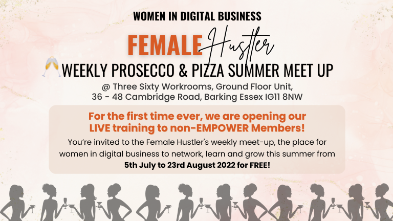 Female hustler - training and networking for Womenpreneurs