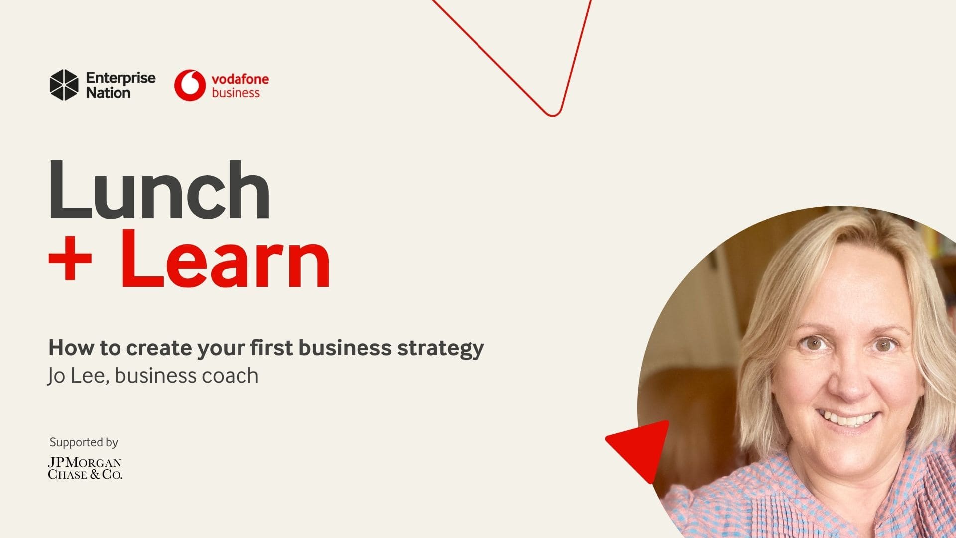 Lunch and Learn: How to create your first business strategy