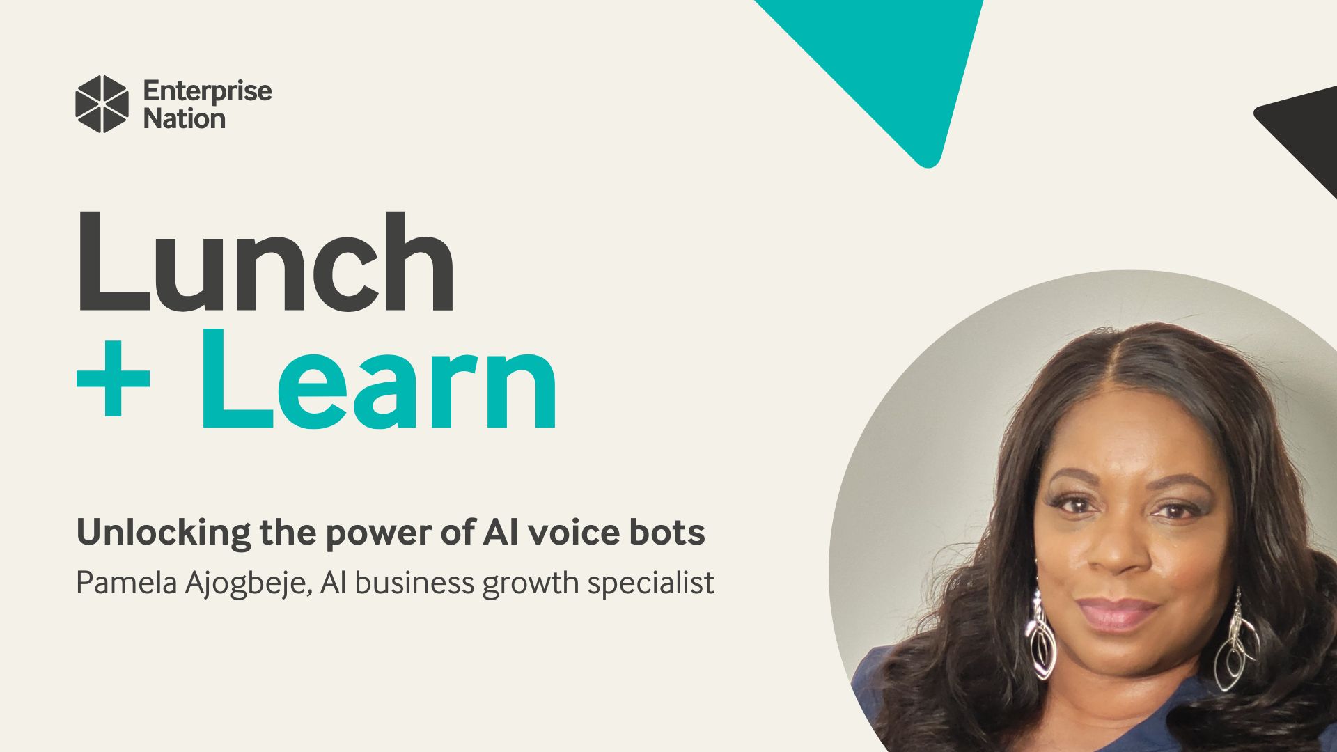 Lunch and Learn: Unlocking the power of AI voice bots