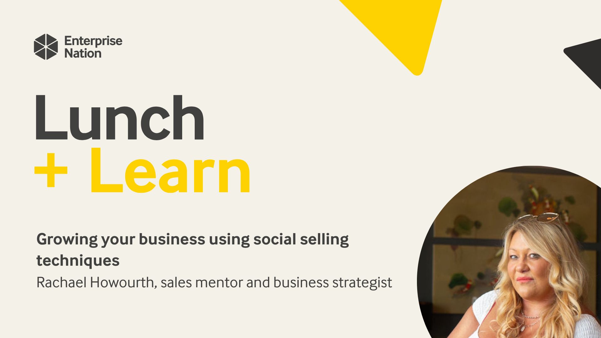 Lunch and Learn: Growing your business using social selling techniques