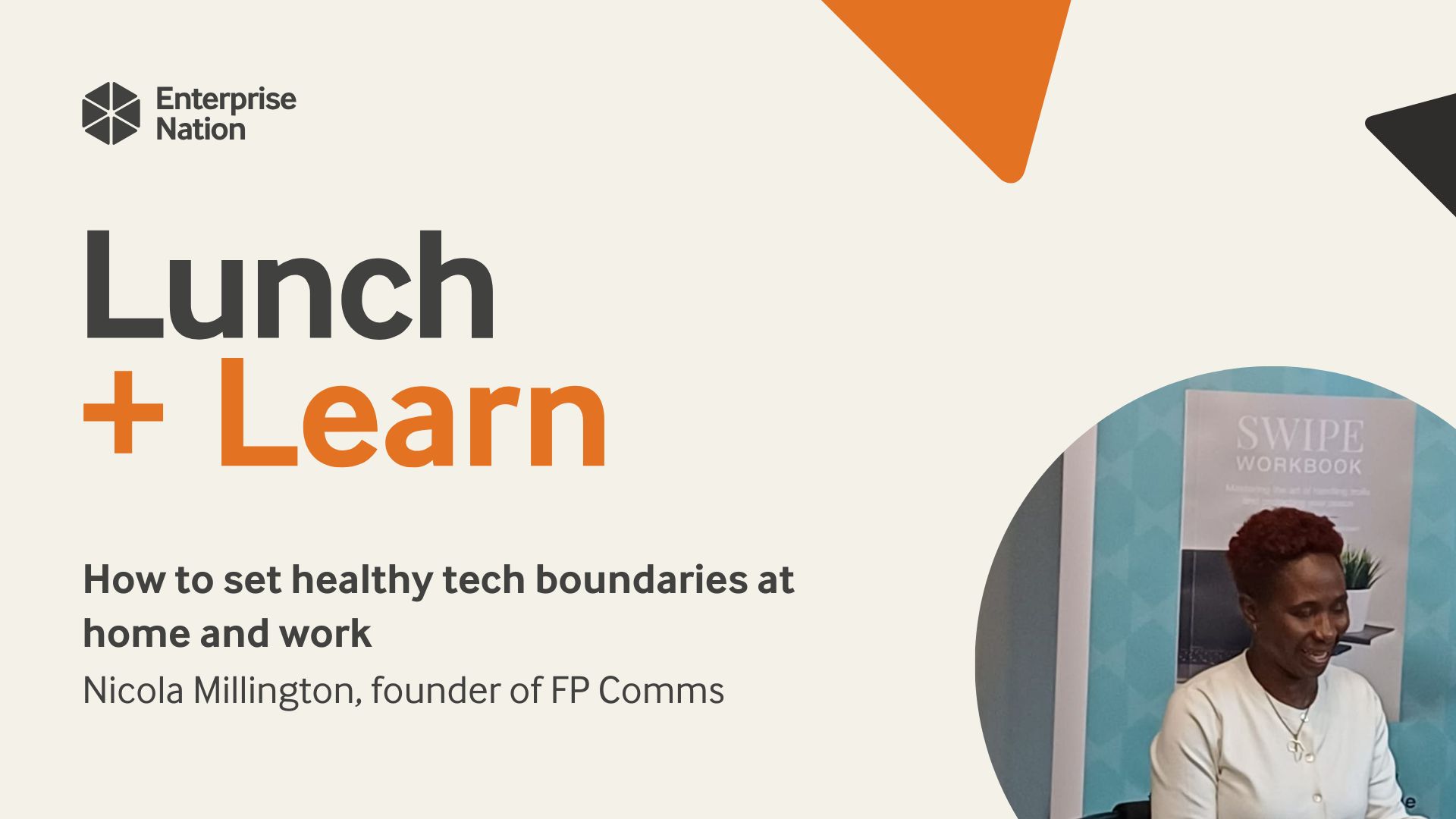 Lunch and Learn: How to set healthy tech boundaries at home and work