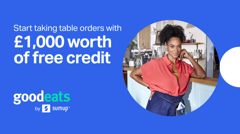Speed up your service with a discount on Goodeats by SumUp