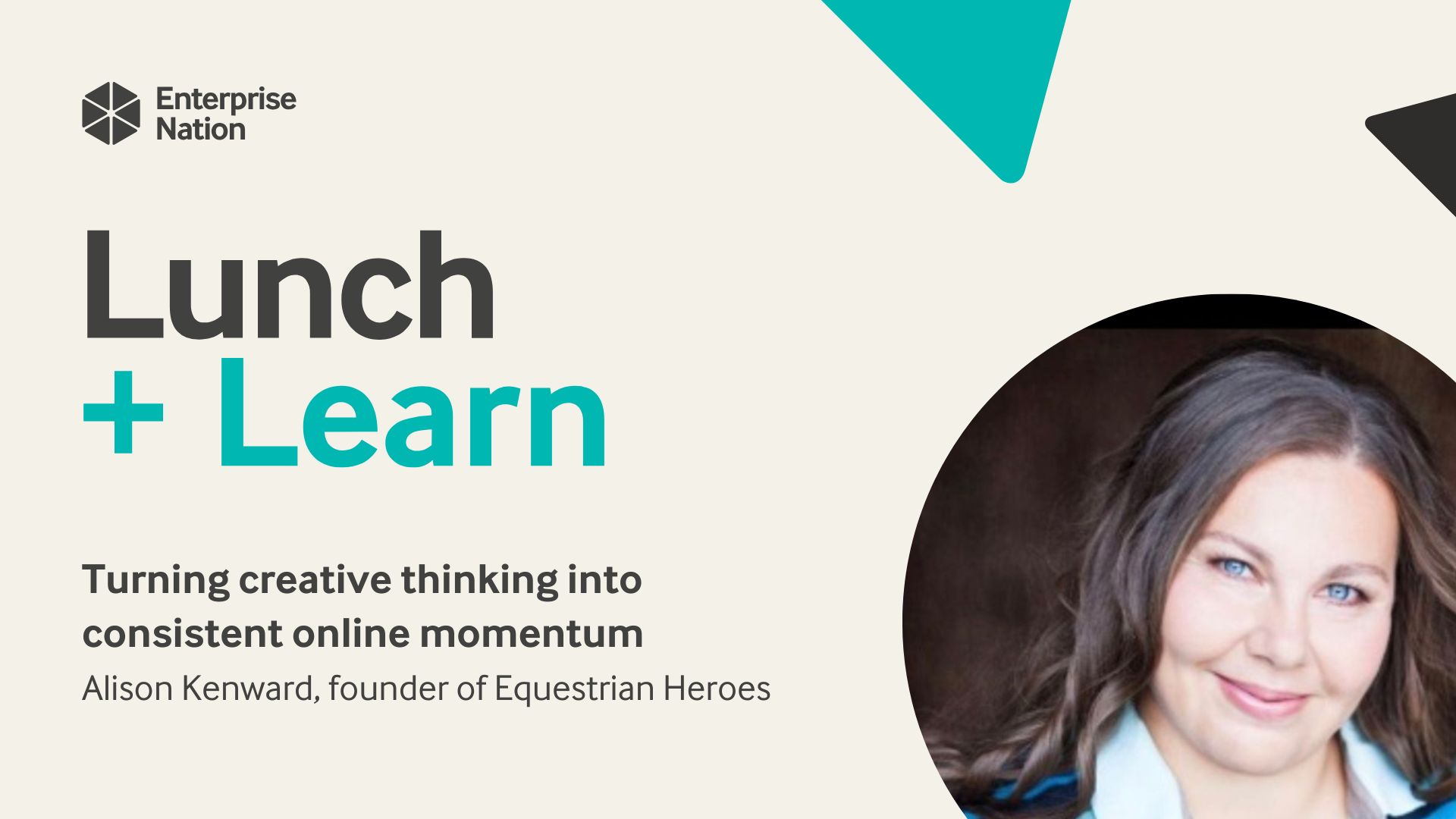 Lunch and Learn: Turning creative thinking into consistent online momentum