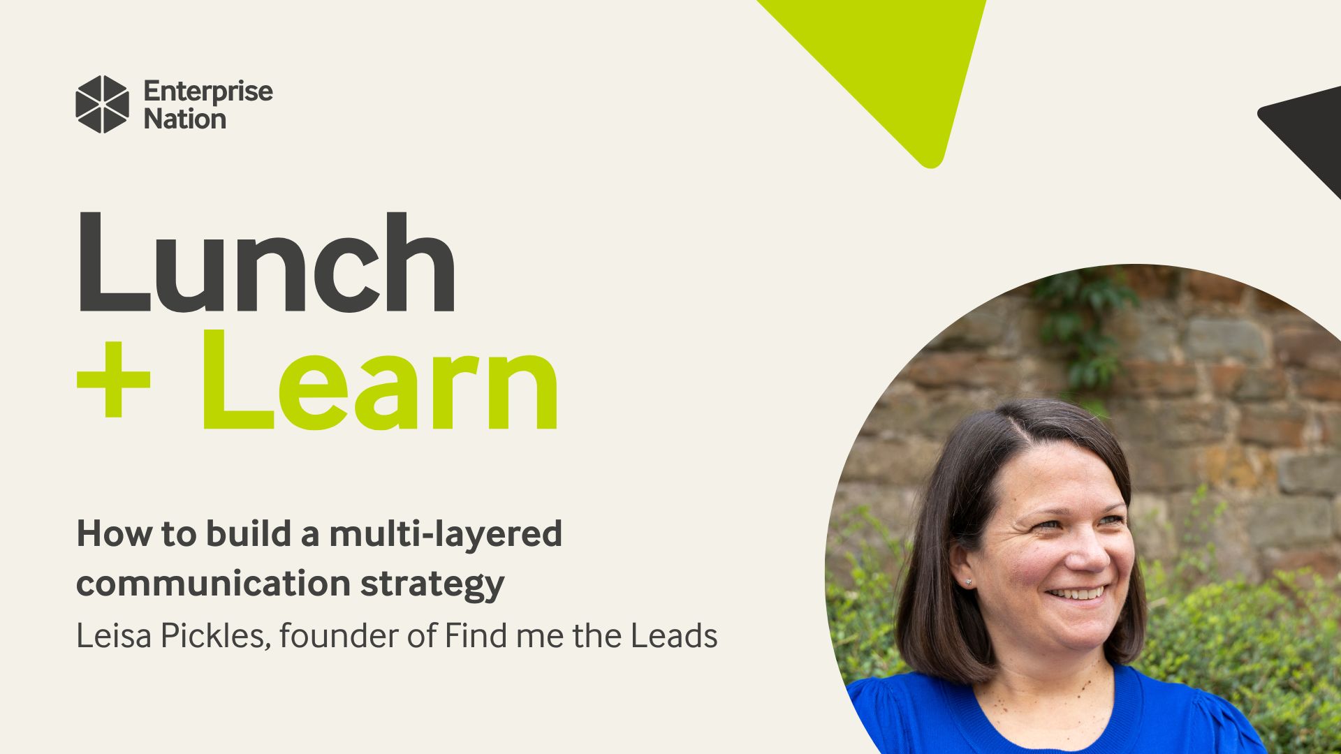 Lunch and Learn: How to build a multi-layered communication strategy