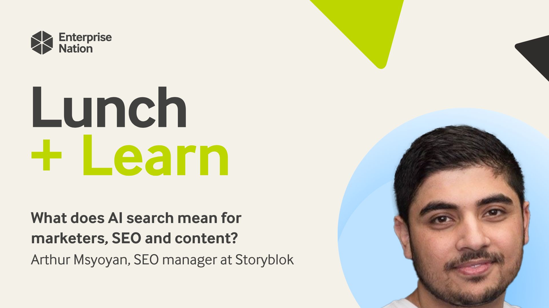 Lunch and Learn: What does AI search mean for marketers, SEO and content?