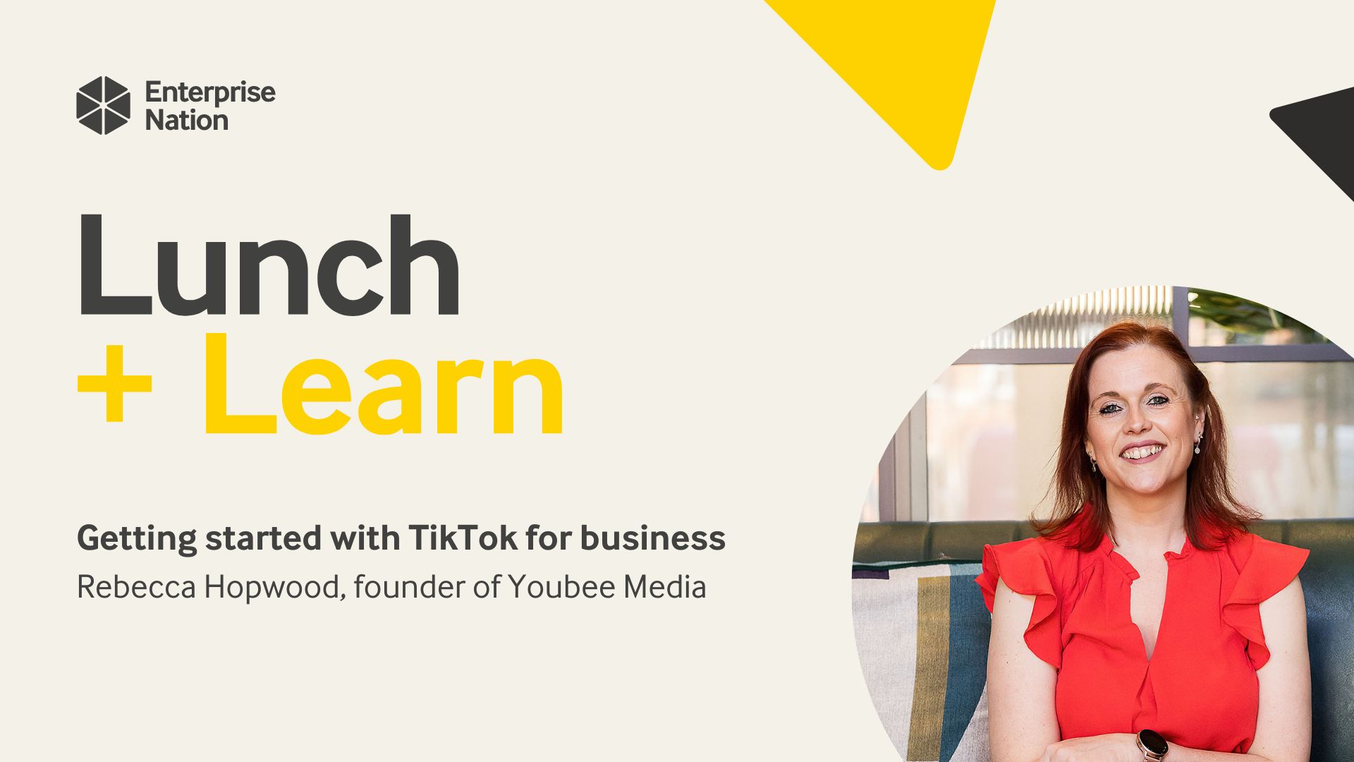 Getting started with TikTok for business | Lunch and Learn