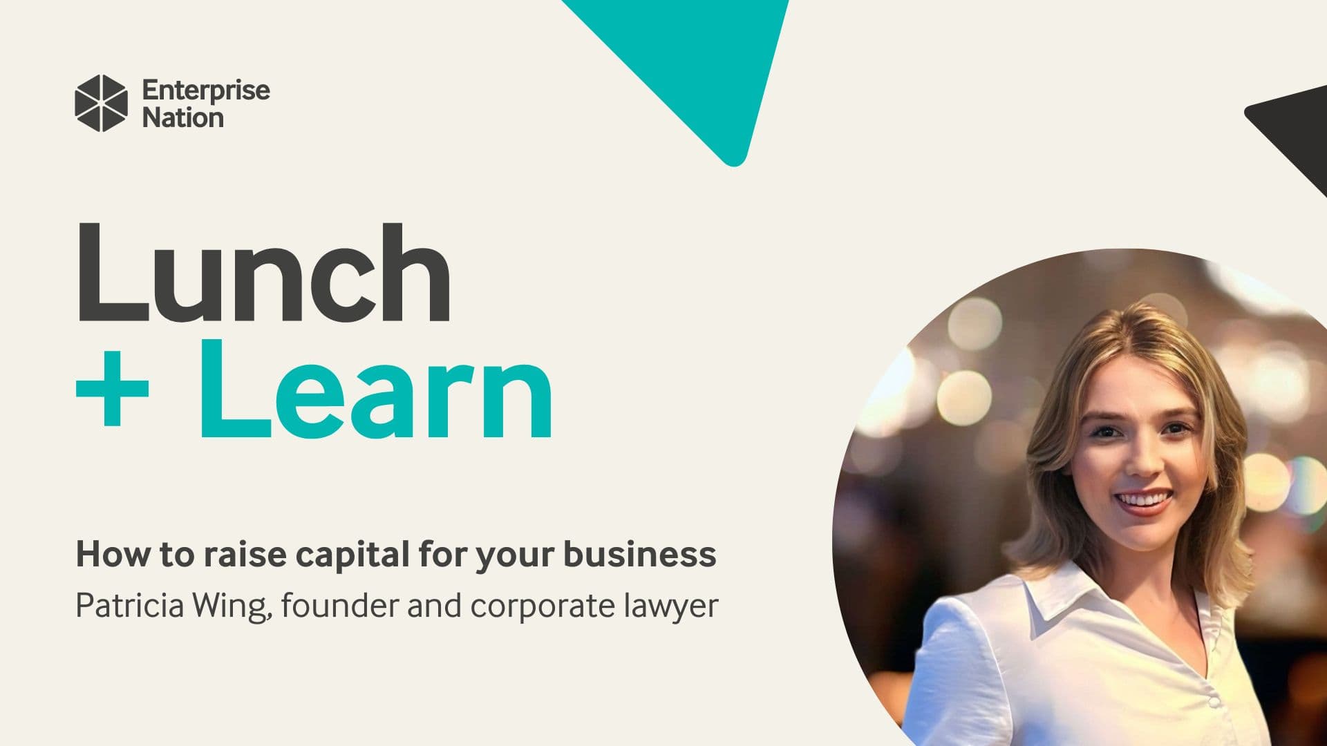 Lunch and Learn: How to raise capital for your business