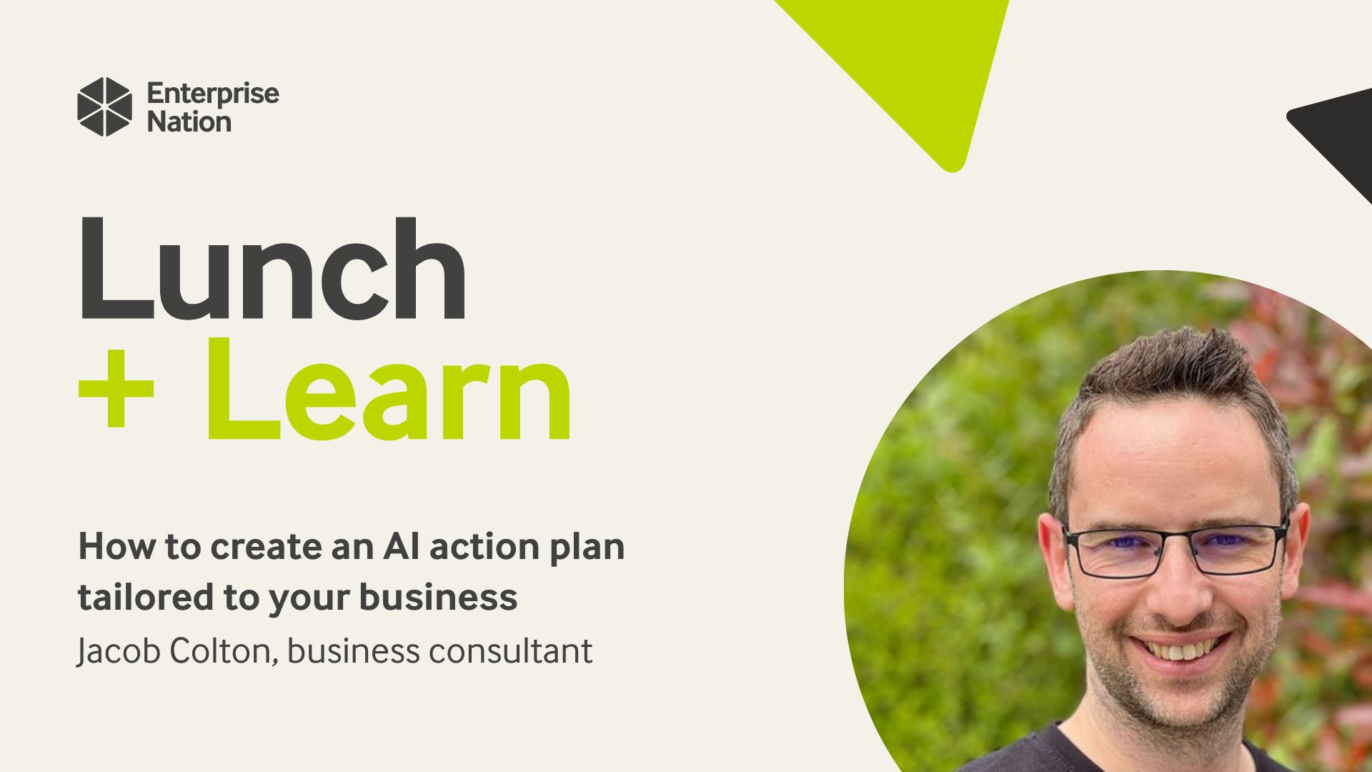 Lunch and Learn: How to create an AI action plan tailored to your business