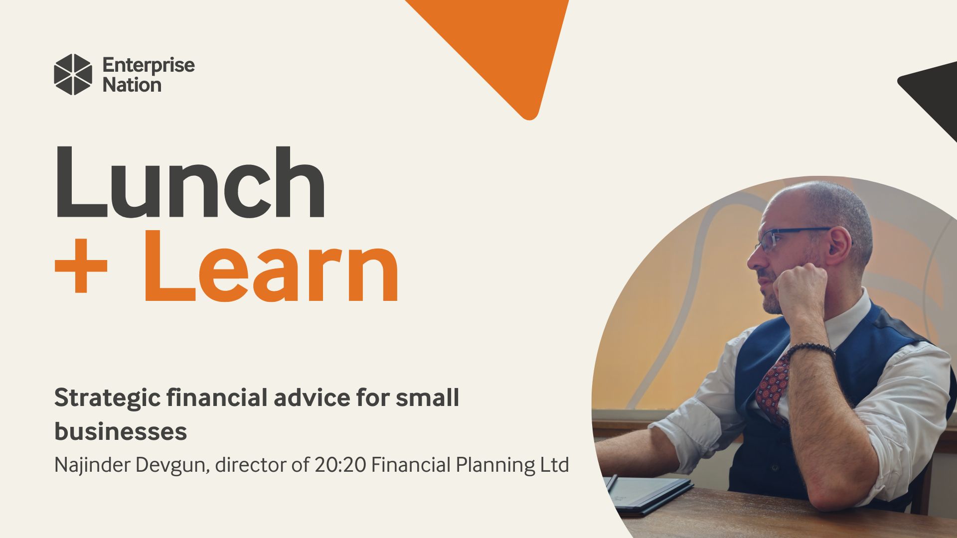 Lunch and Learn: Strategic financial advice for small businesses