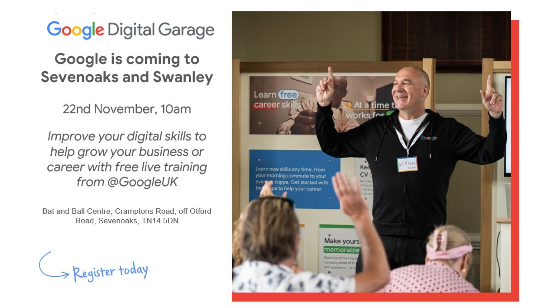 Google Digital Garage: Sevenoaks and Swanley