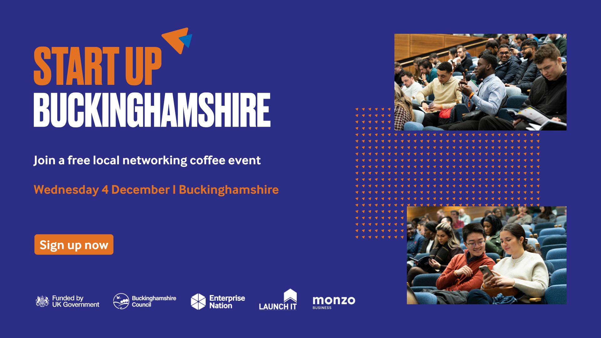 StartUp UK Buckinghamshire free networking event