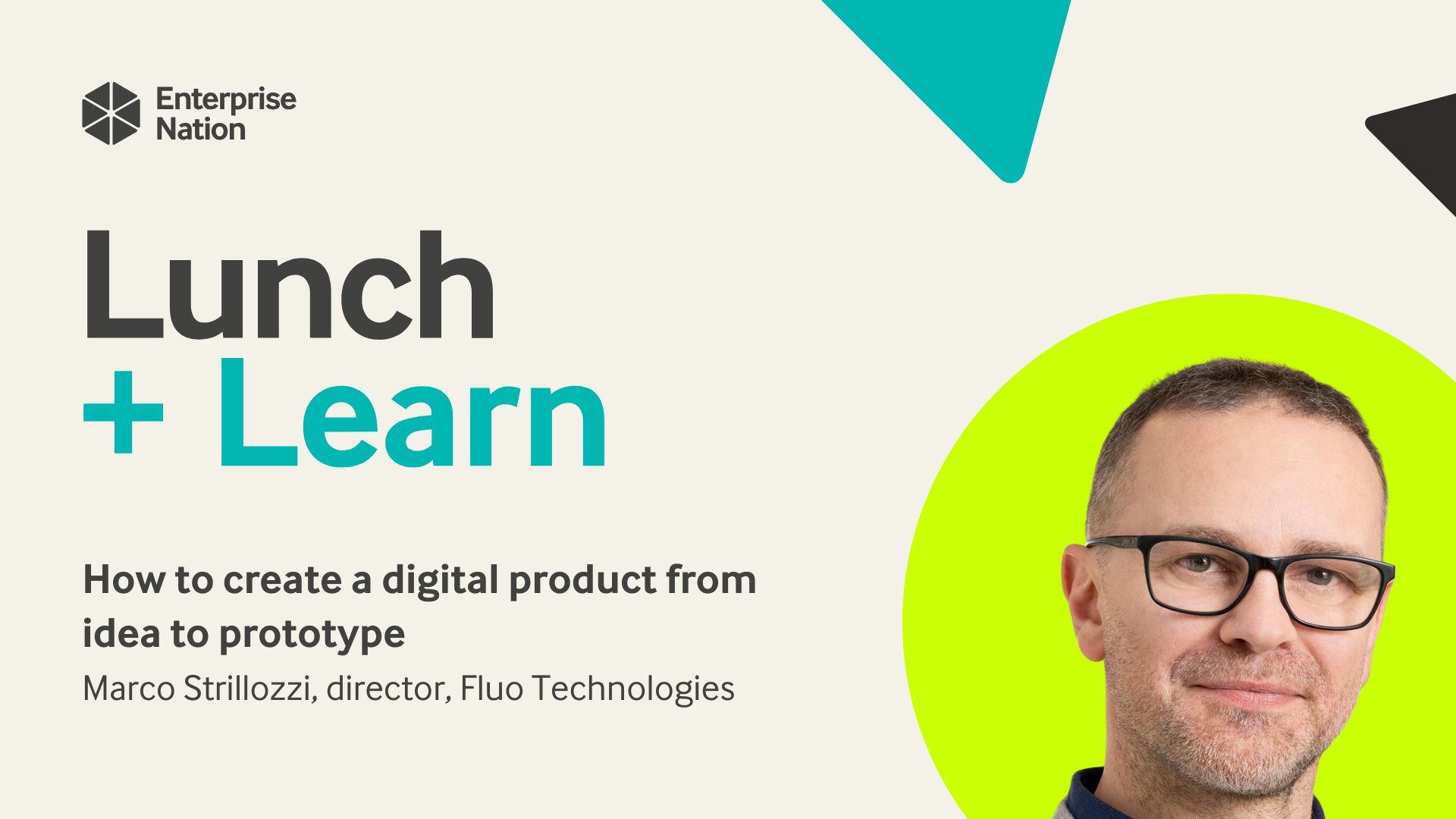 Lunch and Learn: How to create a digital product from idea to prototype