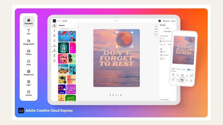 Adobe Express: Make stunning graphics