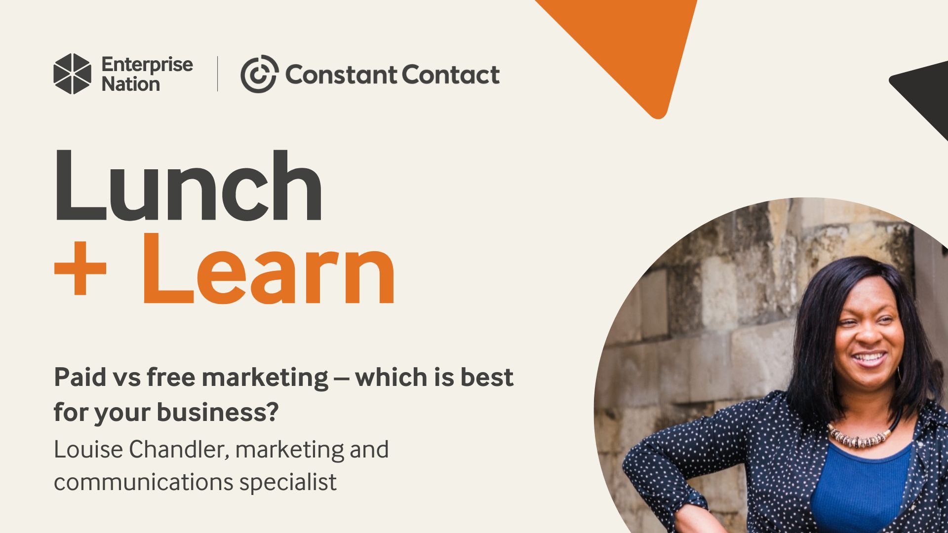 Lunch and Learn: Paid vs free marketing – which is best for your business?