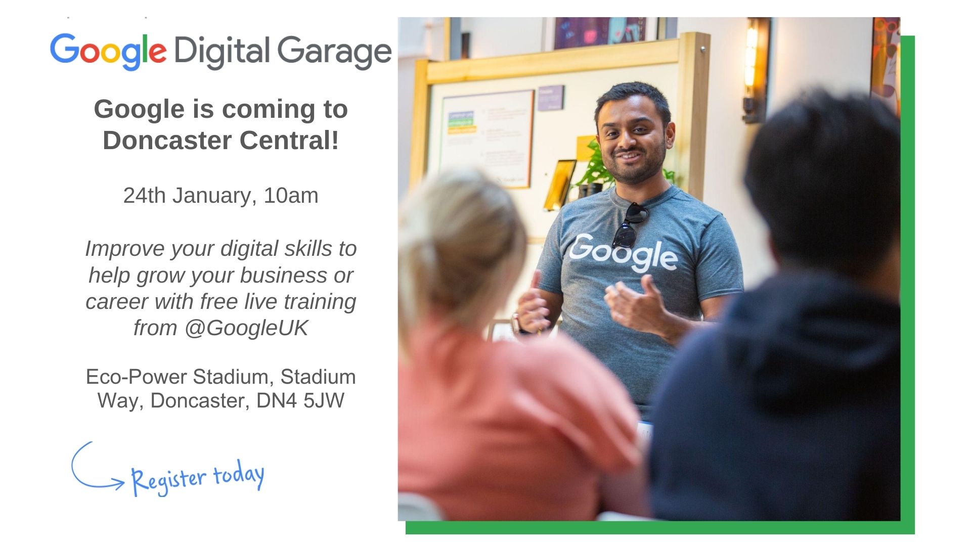 Google Digital Garage: Doncaster Central