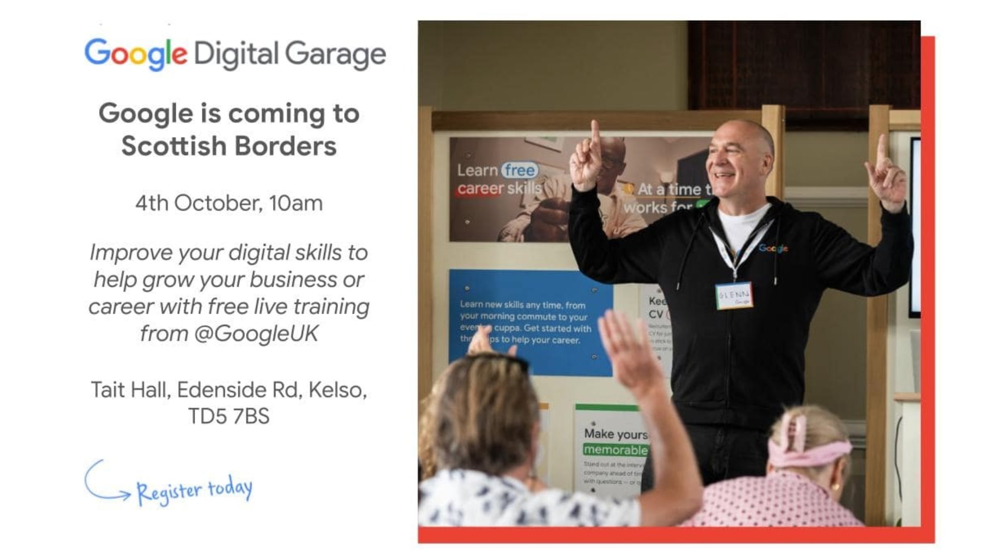 Google Digital Garage: Scottish Borders