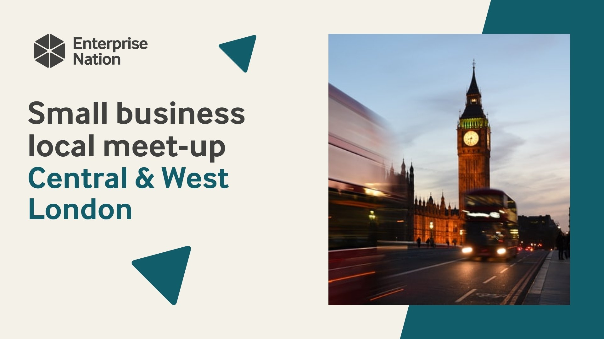 Small business local meet-up: Central & West London
