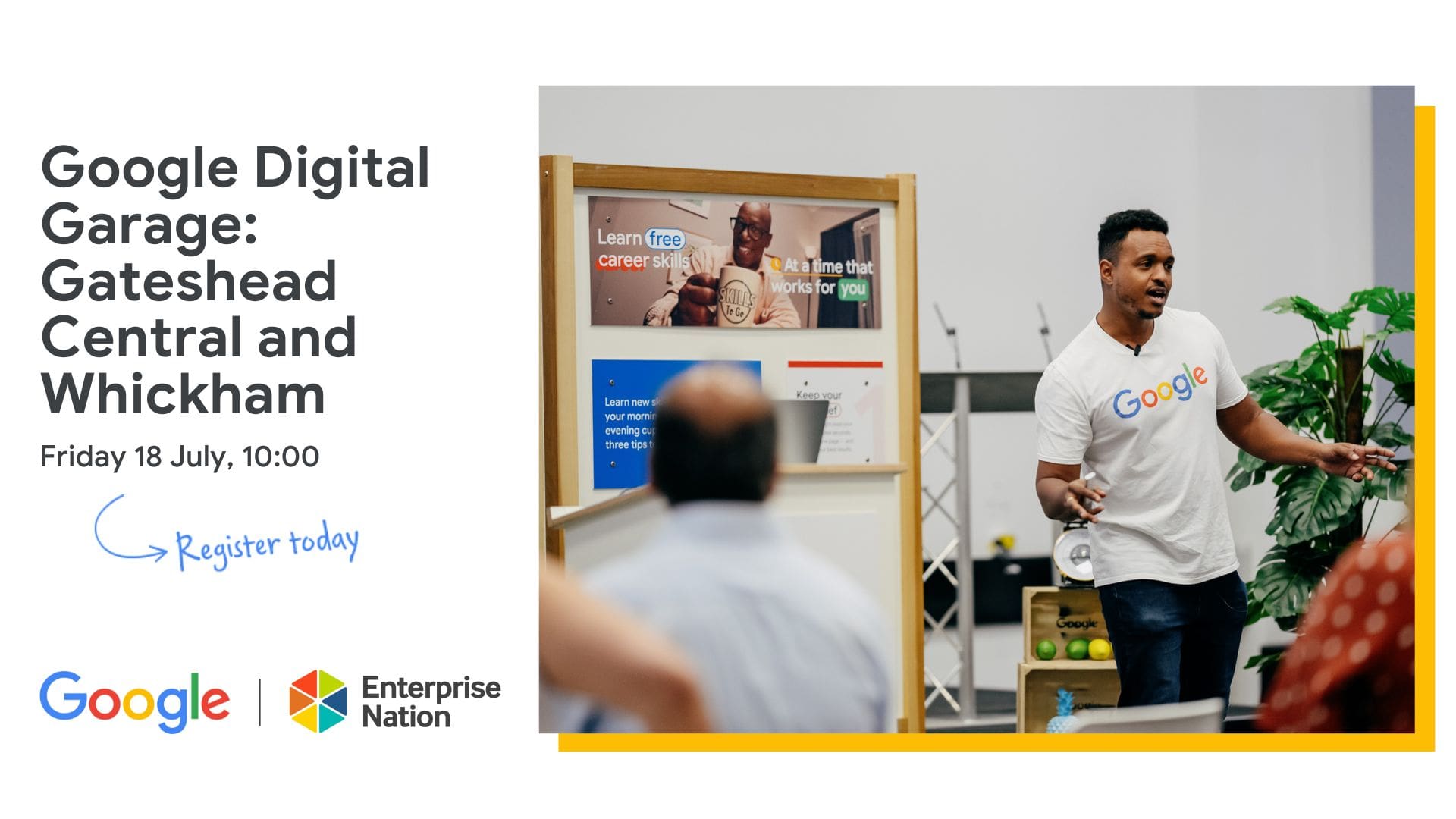 Google Digital Garage: Gateshead Central and Whickham