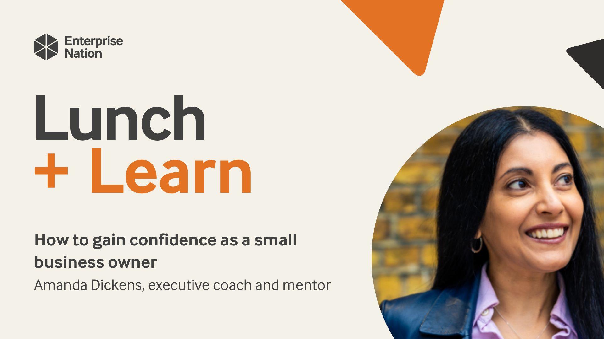 Lunch and Learn: How to gain confidence as a small business owner