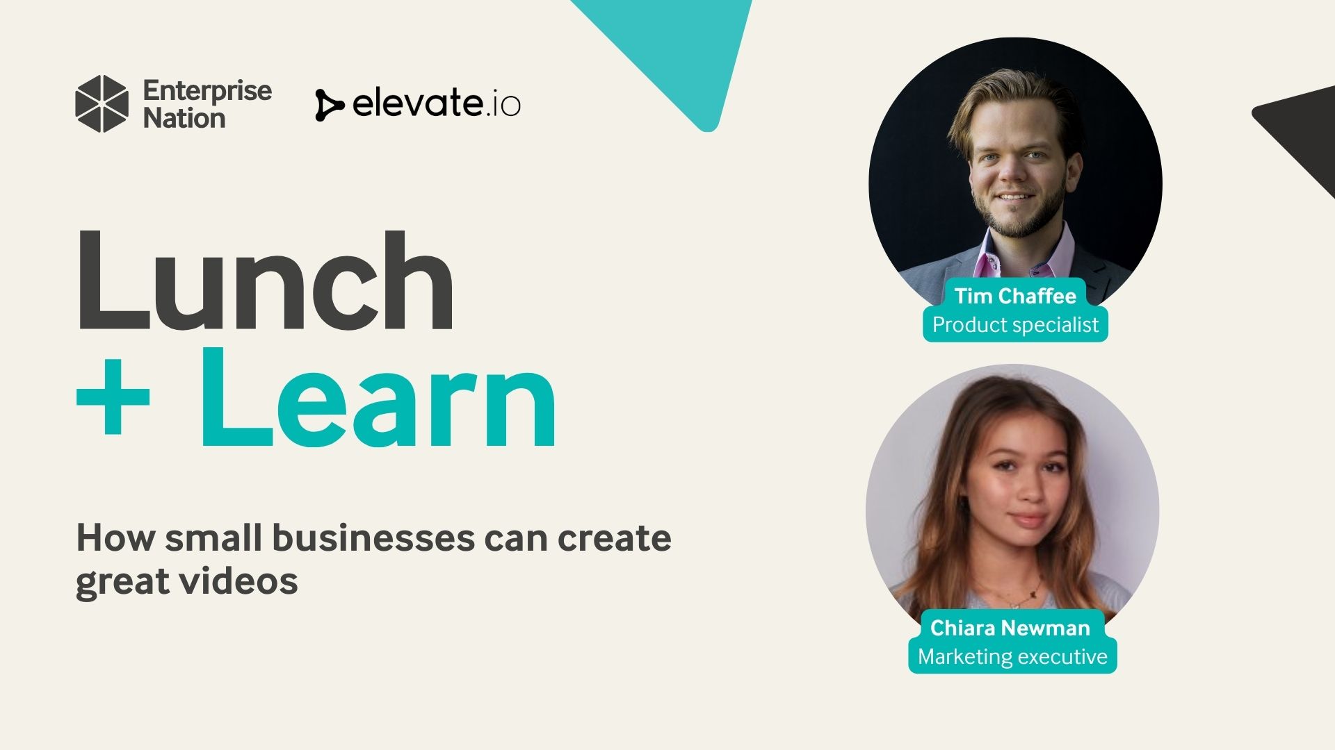 How small businesses can create great videos | Lunch and Learn