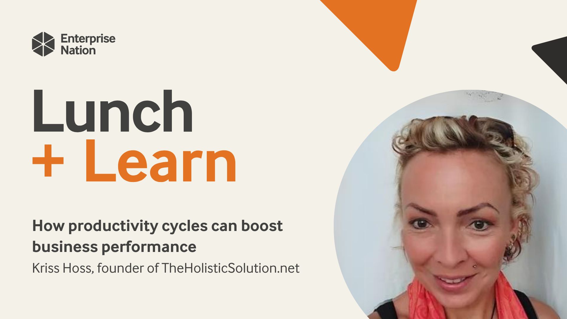 Lunch and Learn: How productivity cycles can boost business performance