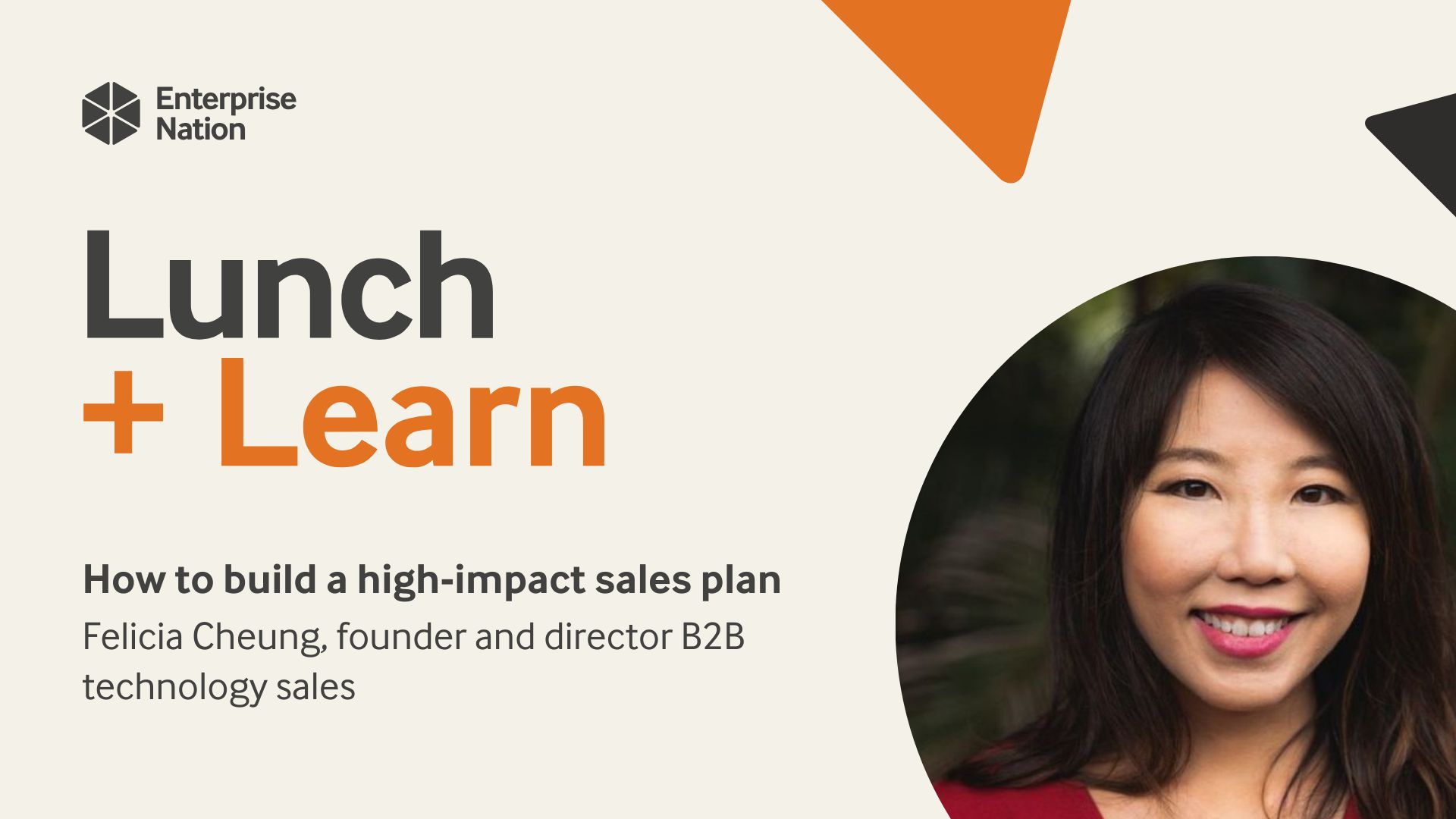 Lunch and Learn: How to build a high-impact sales plan