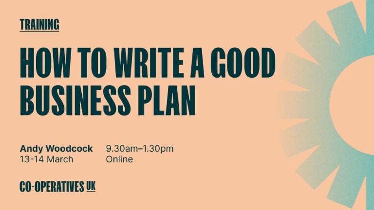 Co-op training: How to write a good business plan