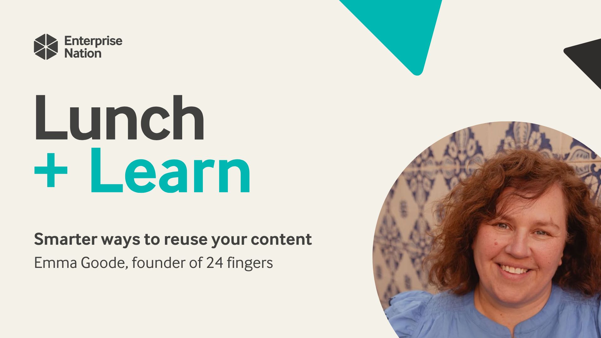 Lunch and Learn: Smarter ways to reuse your content