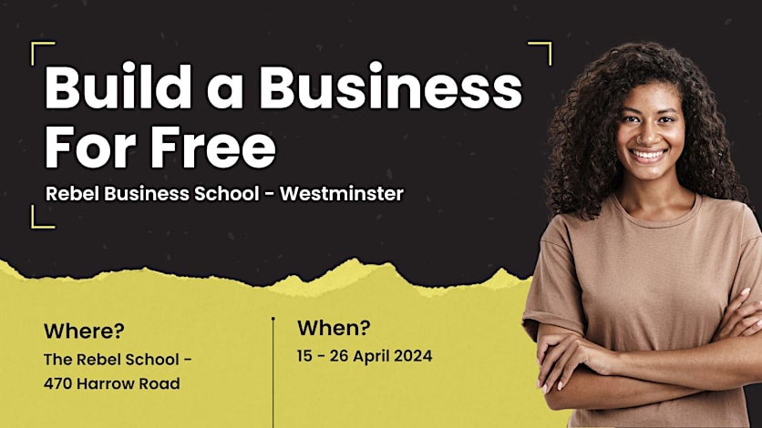 Westminster: How to start a business without money