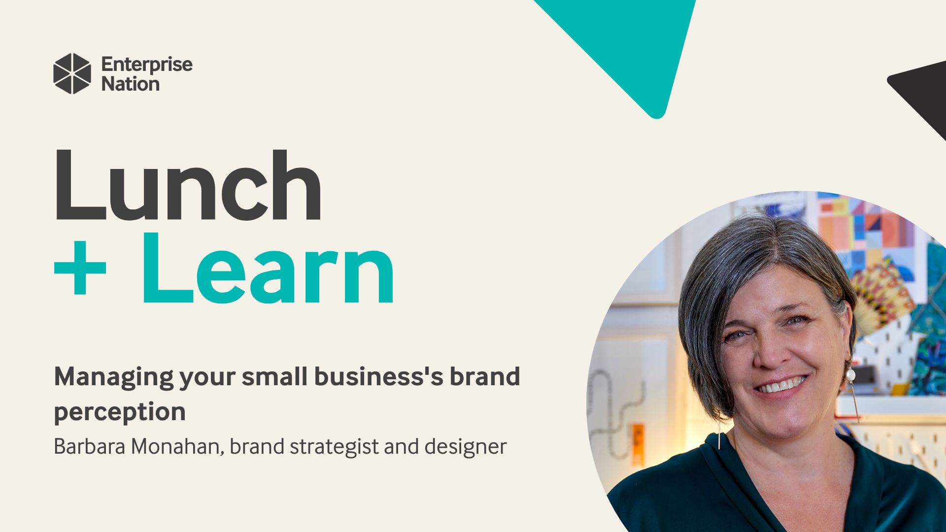 Lunch and Learn: Managing your small business's brand perception