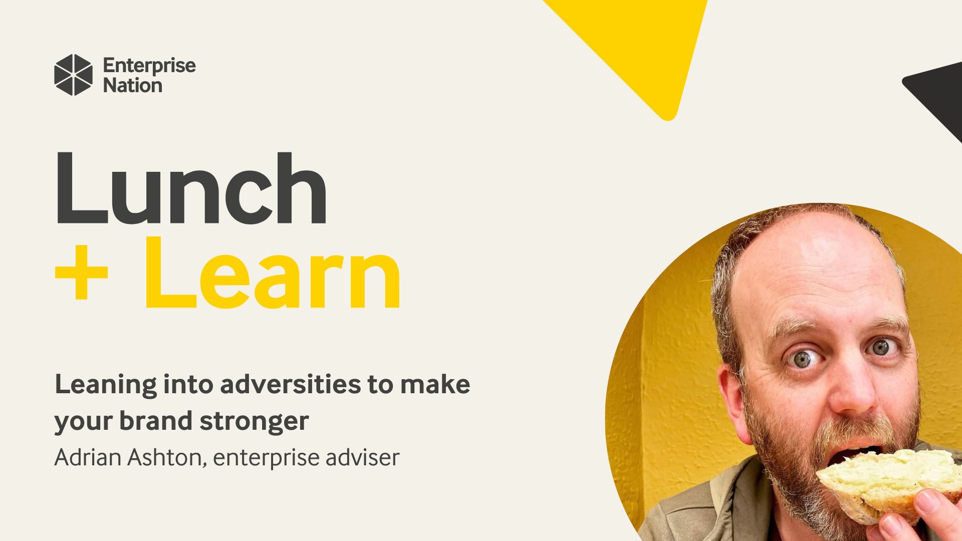 Lunch and Learn: Leaning into adversities to make your brand stronger