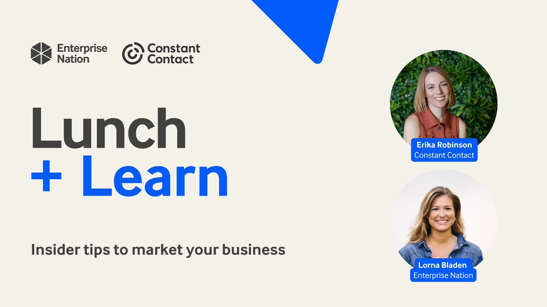 Lunch and Learn: Insider tips to market your business