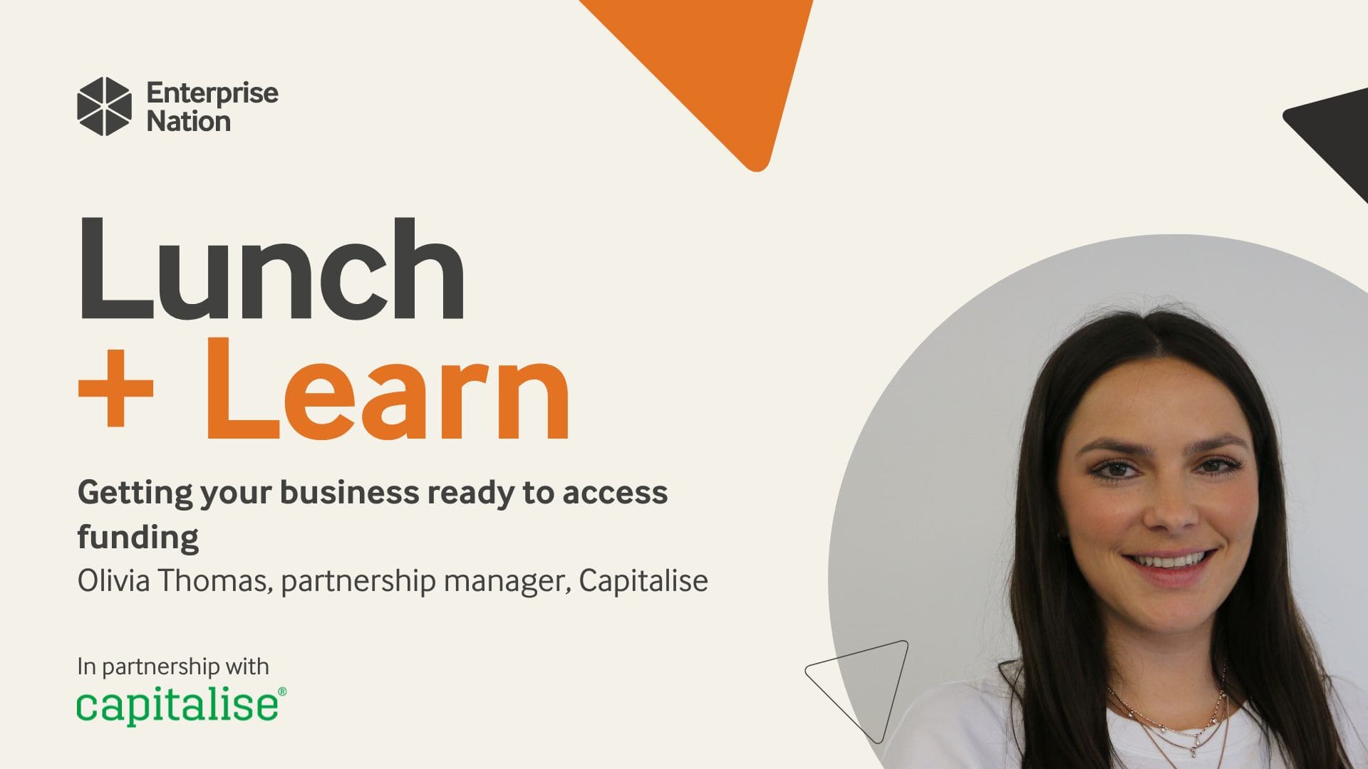 Lunch and Learn: Getting your business ready to access funding
