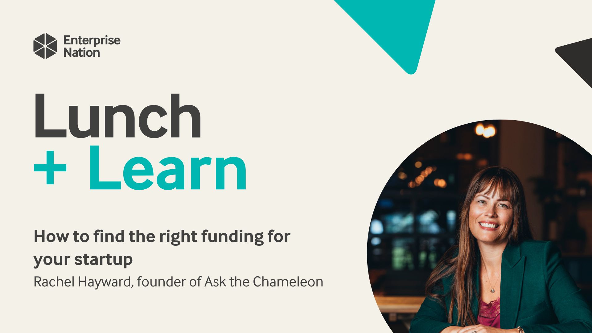 How to find the right funding for your start-up | Lunch and Learn