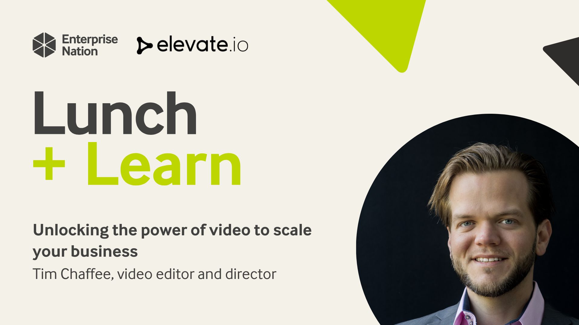 Unlocking the power of video to scale your business | Lunch and Learn