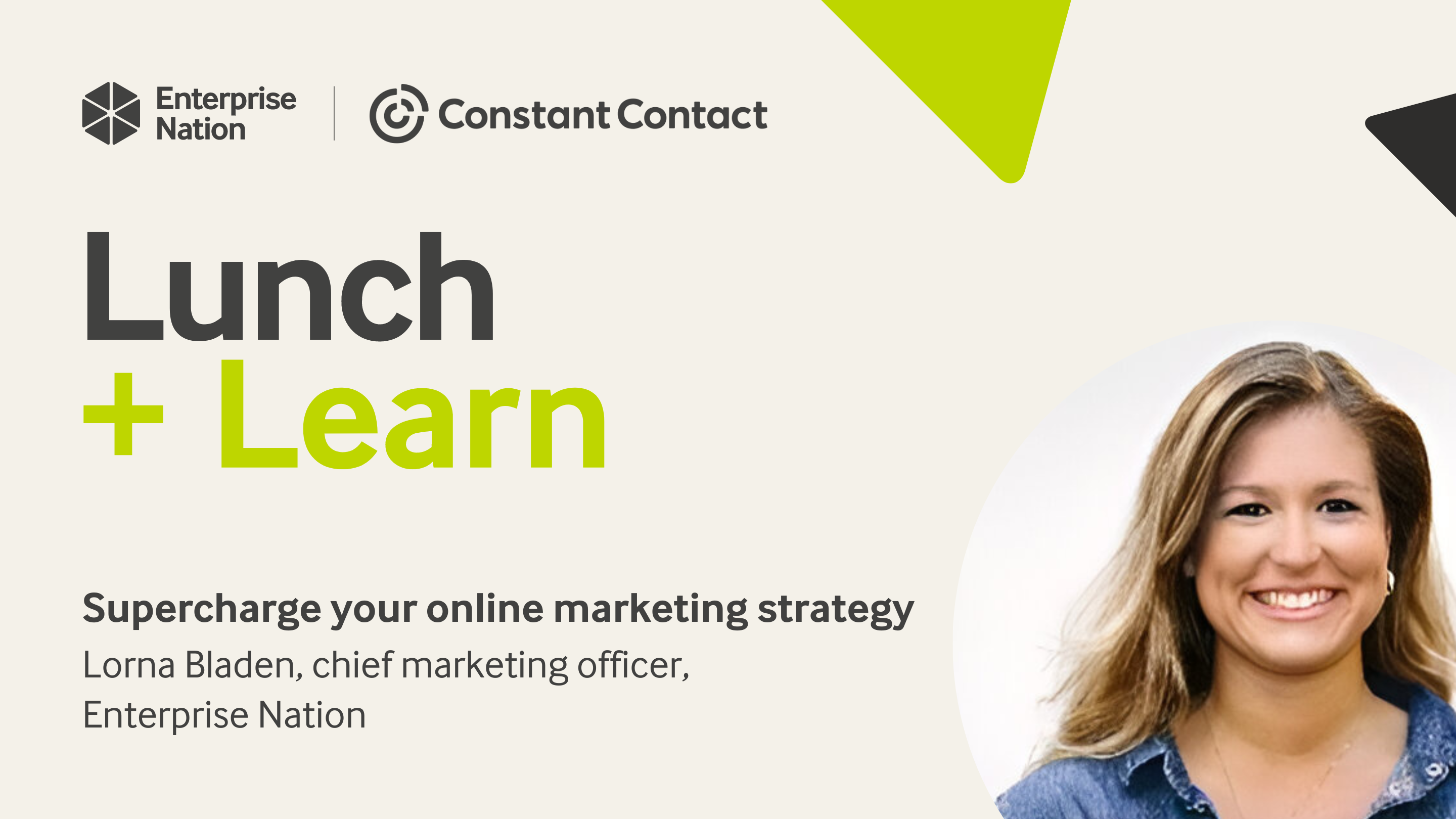 Lunch and Learn: Supercharging your online marketing strategy