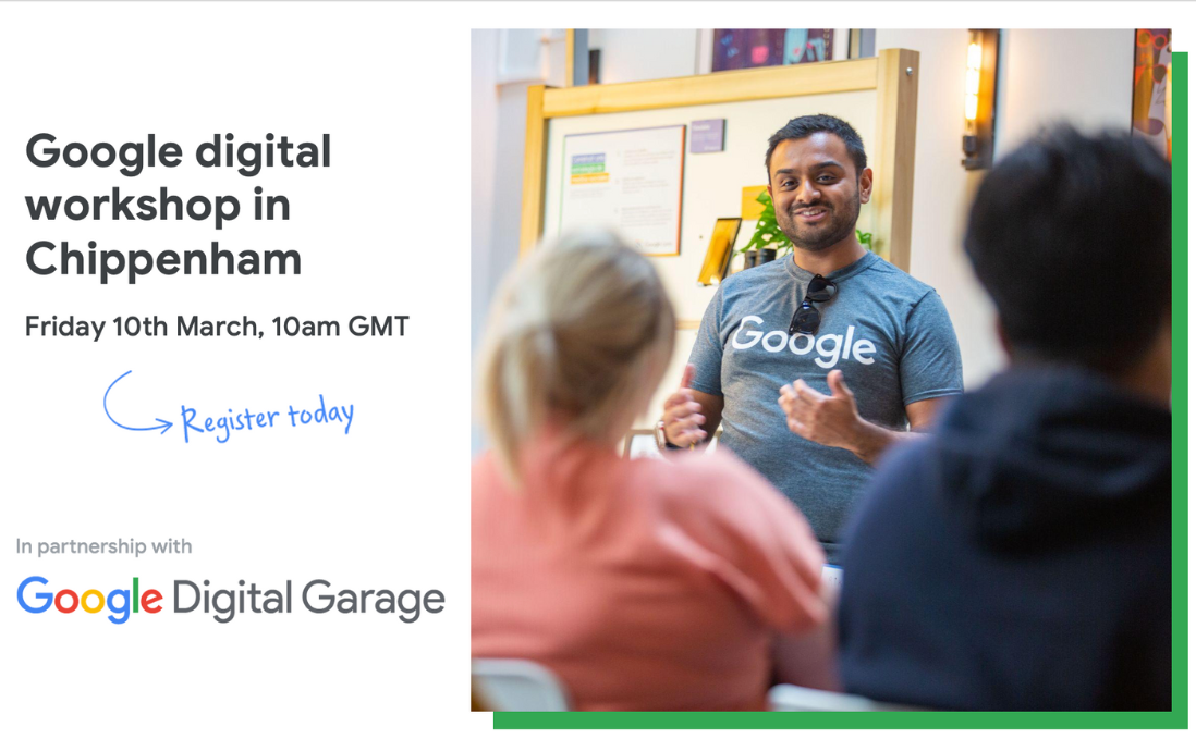 Google digital skills training – Chippenham