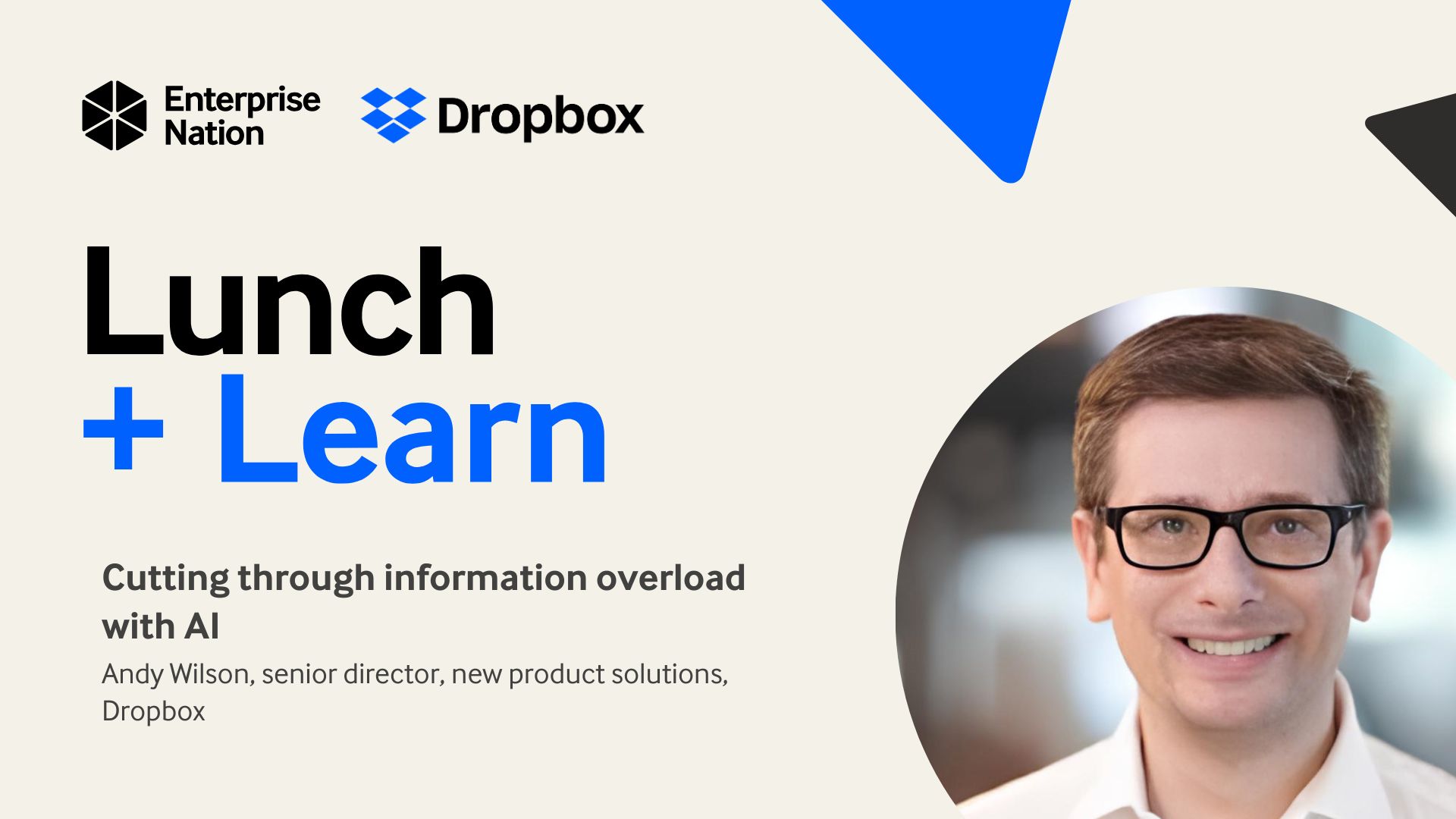 Lunch and Learn: Cutting through information overload with AI
