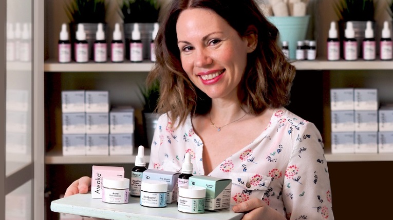 Meet Melissa Kimbell, founder of skincare brand Awake Organics