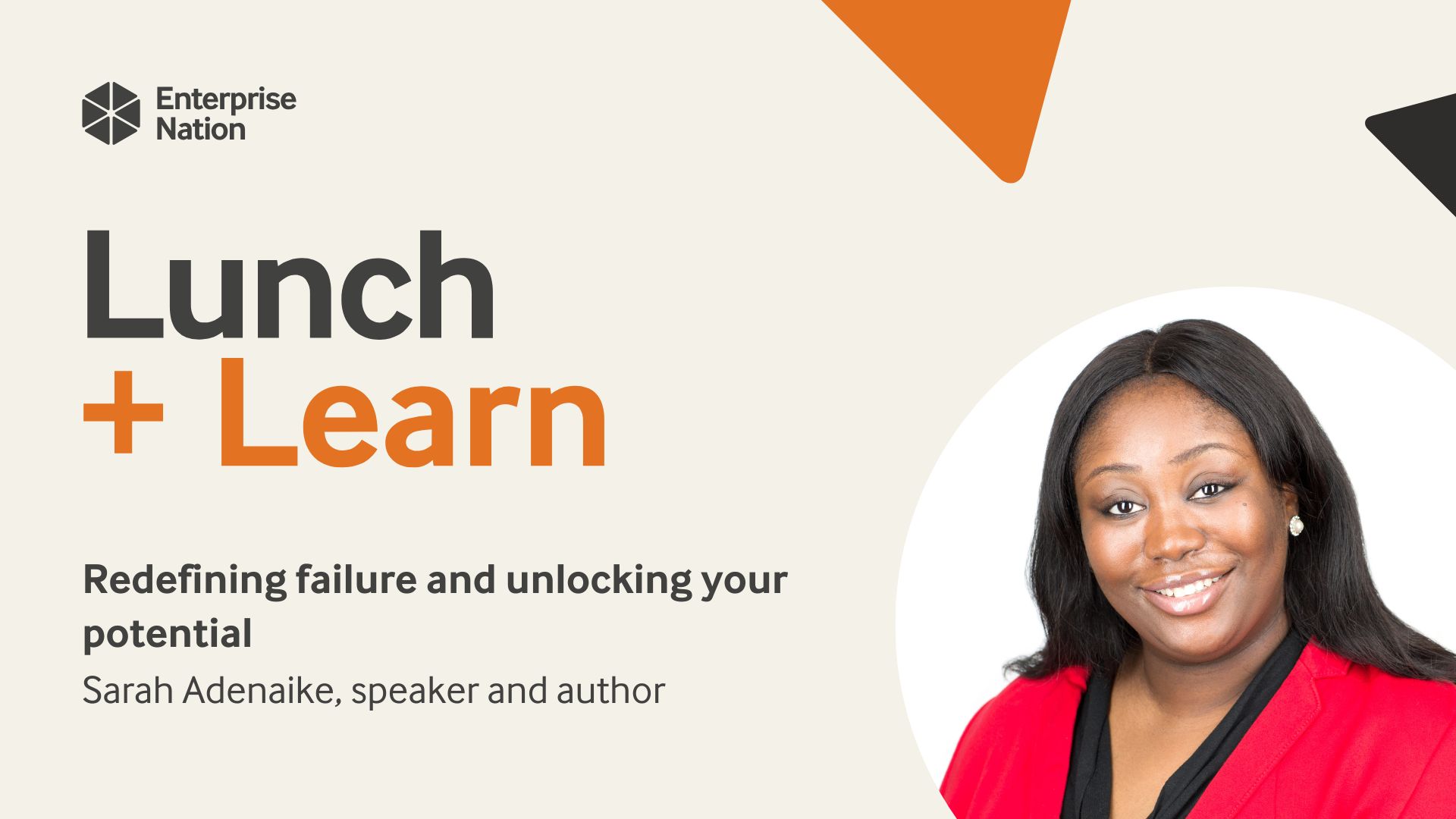 Lunch and Learn: Redefining failure and unlocking your potential